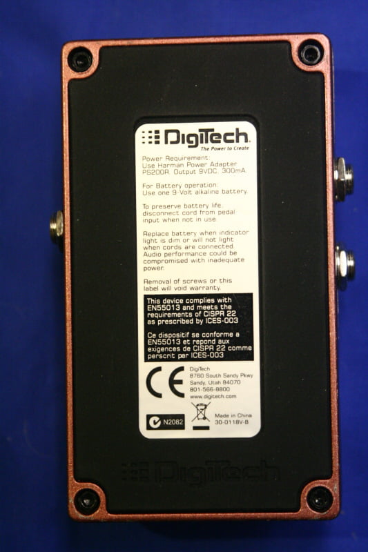 DigiTech BASS SQUEEZER Dual Band Bass Compressor-2