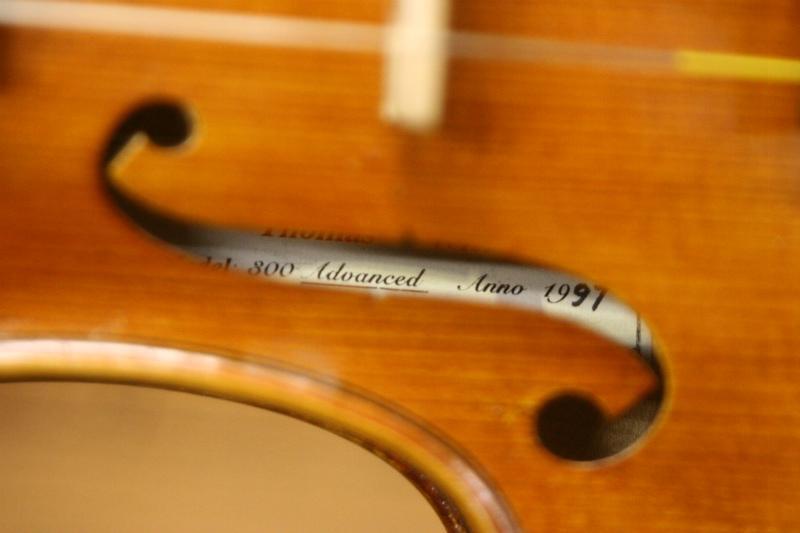 Pcccard アメリカ Thomas Witt model300 Advanced 4/4バイオリン-5