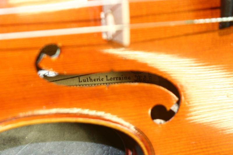 フランス J.Didelot  Lutherie Lorraine 4/4バイオリン-10