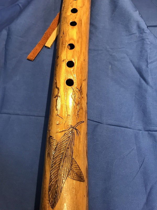 【新品】Yellow Boots Flute Randy D.French Native American Flute Low-D-6